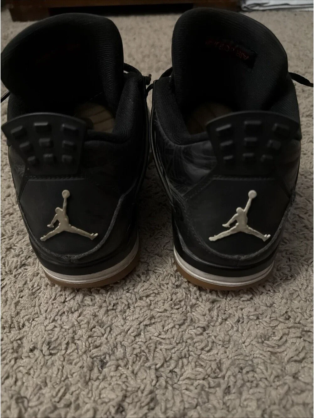 Nike Air Jordan Retro 4 SE 2018 Black/Laser Gum Brown Size 9 CL1184-011